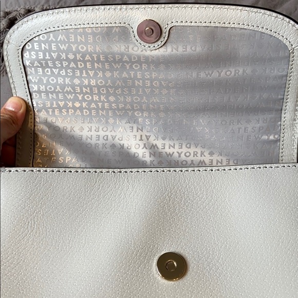 Kate Spade Grey & White Crossbody - Picture 4 of 7
